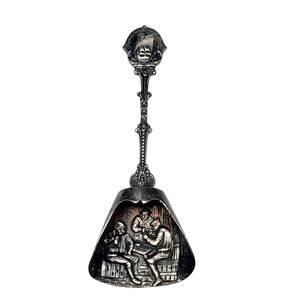 Holland Souvenir Silverplate Sugar Souvenir Collector Spoon 4.5" Vtg